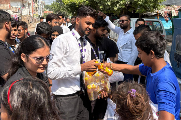 Diwali donation outreach program