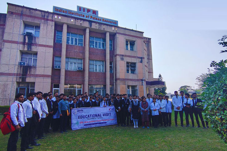 visit to ICAR–Indian Institute of Pulses Research (IIPR)